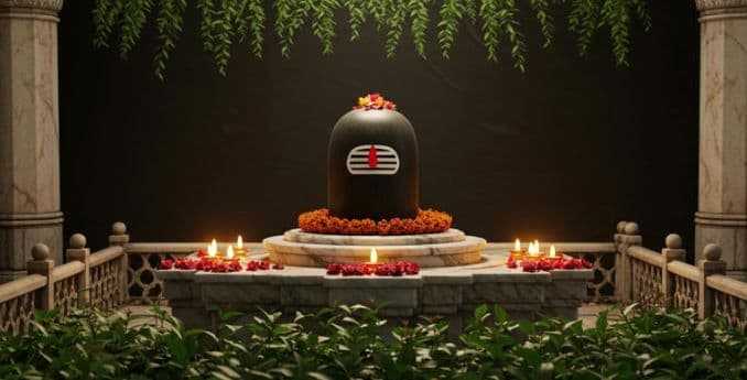 Guests during aarti moment